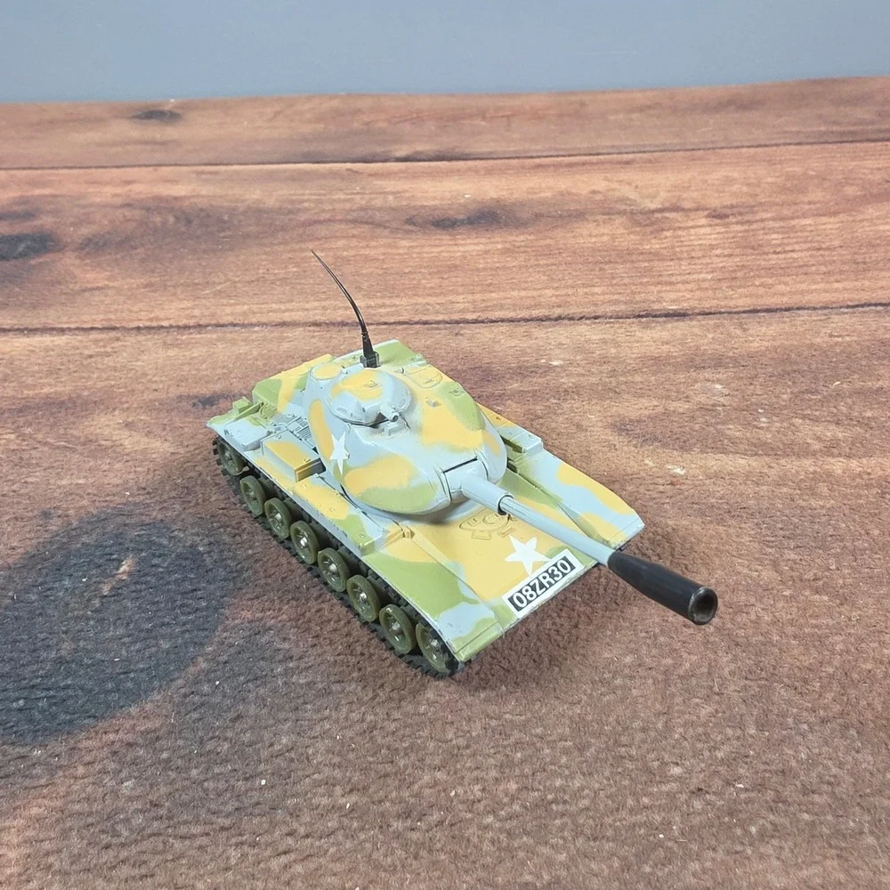 Corgi Toys M60 A1 Medium Tank Kids Tan Green Good Camouflage Diecast Military